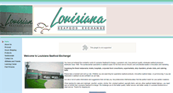 Desktop Screenshot of louisianaseafoodexchange.net